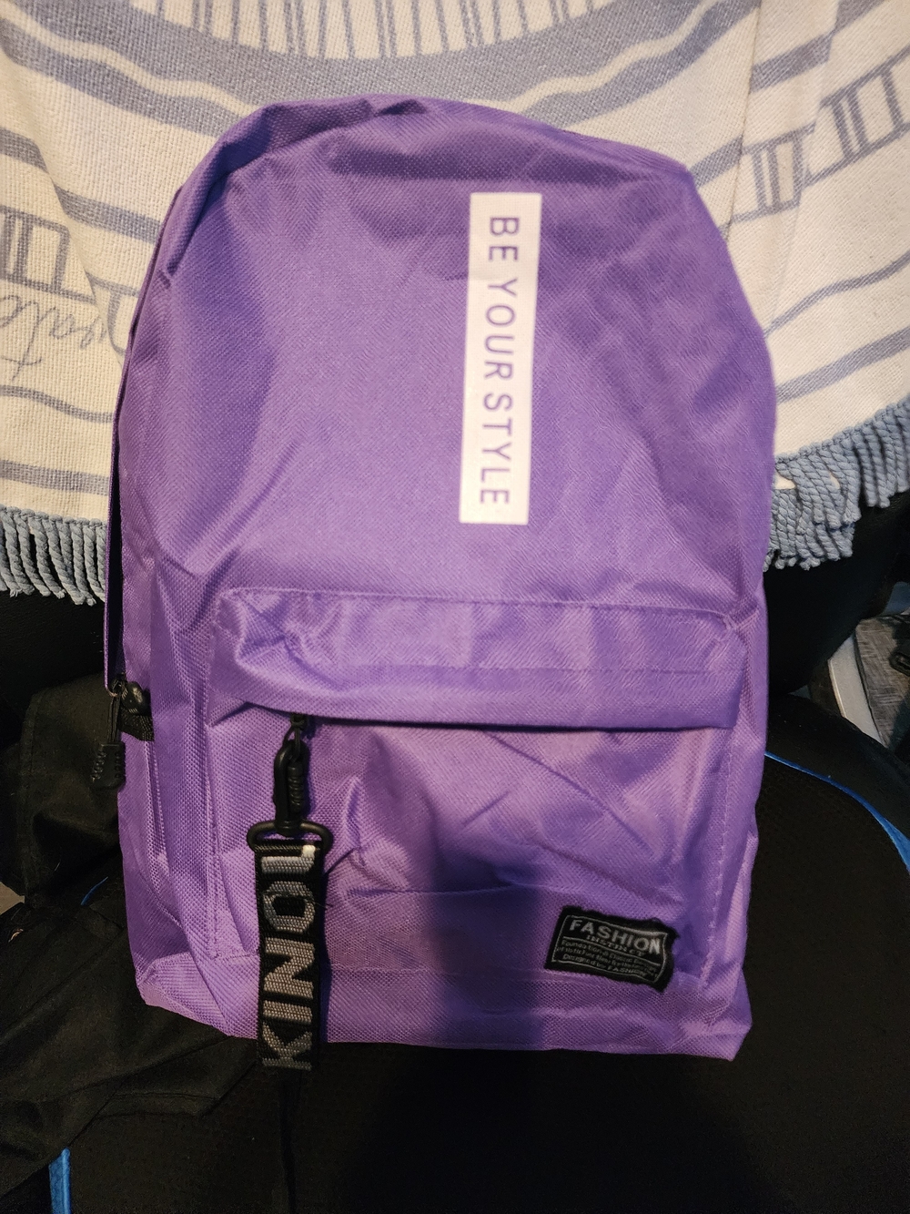 Purple Backpack